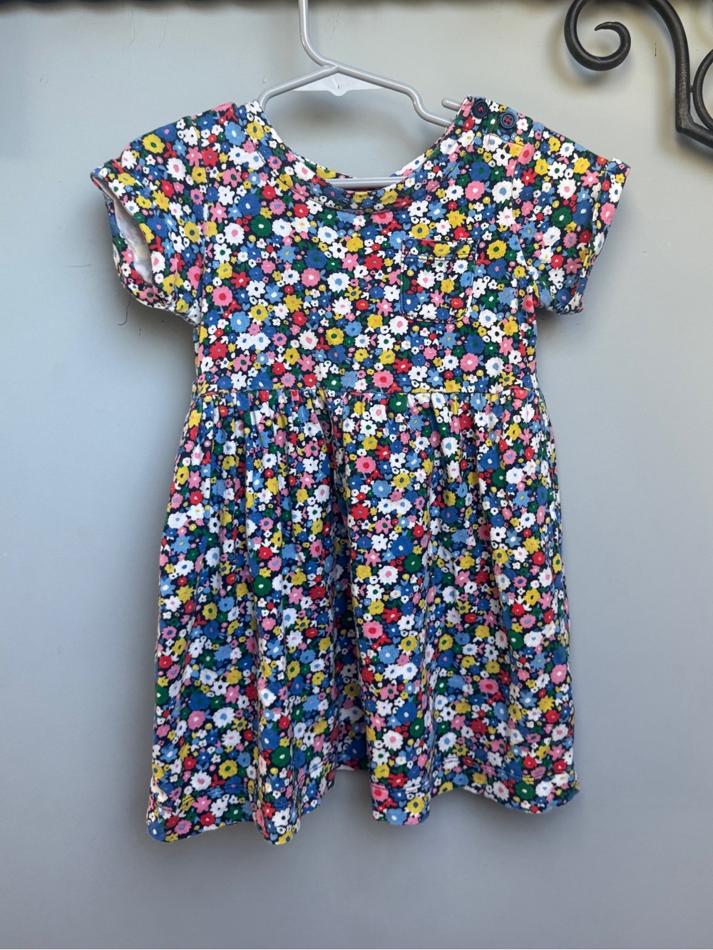 Mini Boden Floral Dress 2-3y